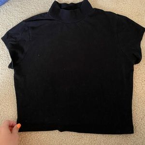 Mock neck top
